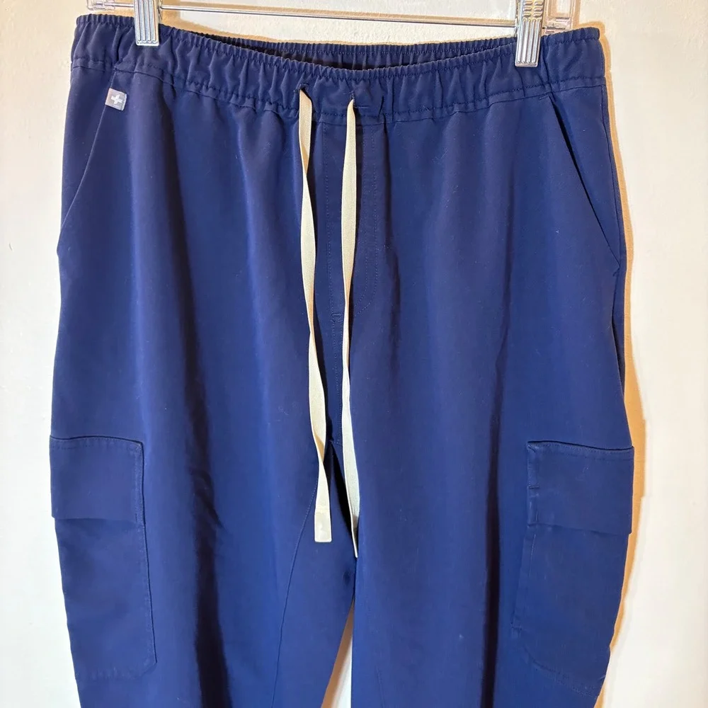 FIGS Mens Tansen Technical‎ Collection Navy Blue Scrub Jogger Pants Size Large